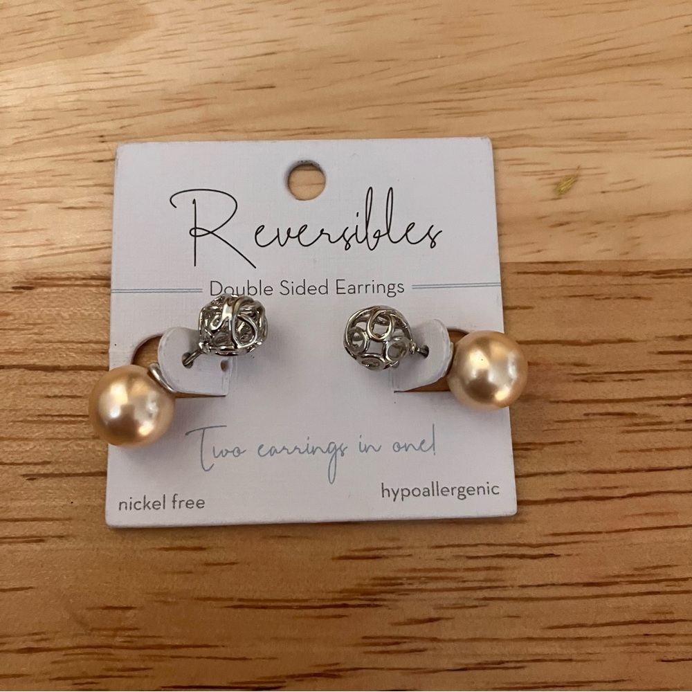Reversible Double Sided Earrings